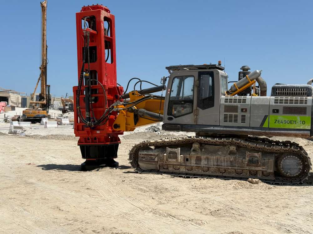 Saudi Arabia , Chemical Project , Rapid Impact Compaction (RIC) , Foundation Improvement ,hc42, hc84, hc150