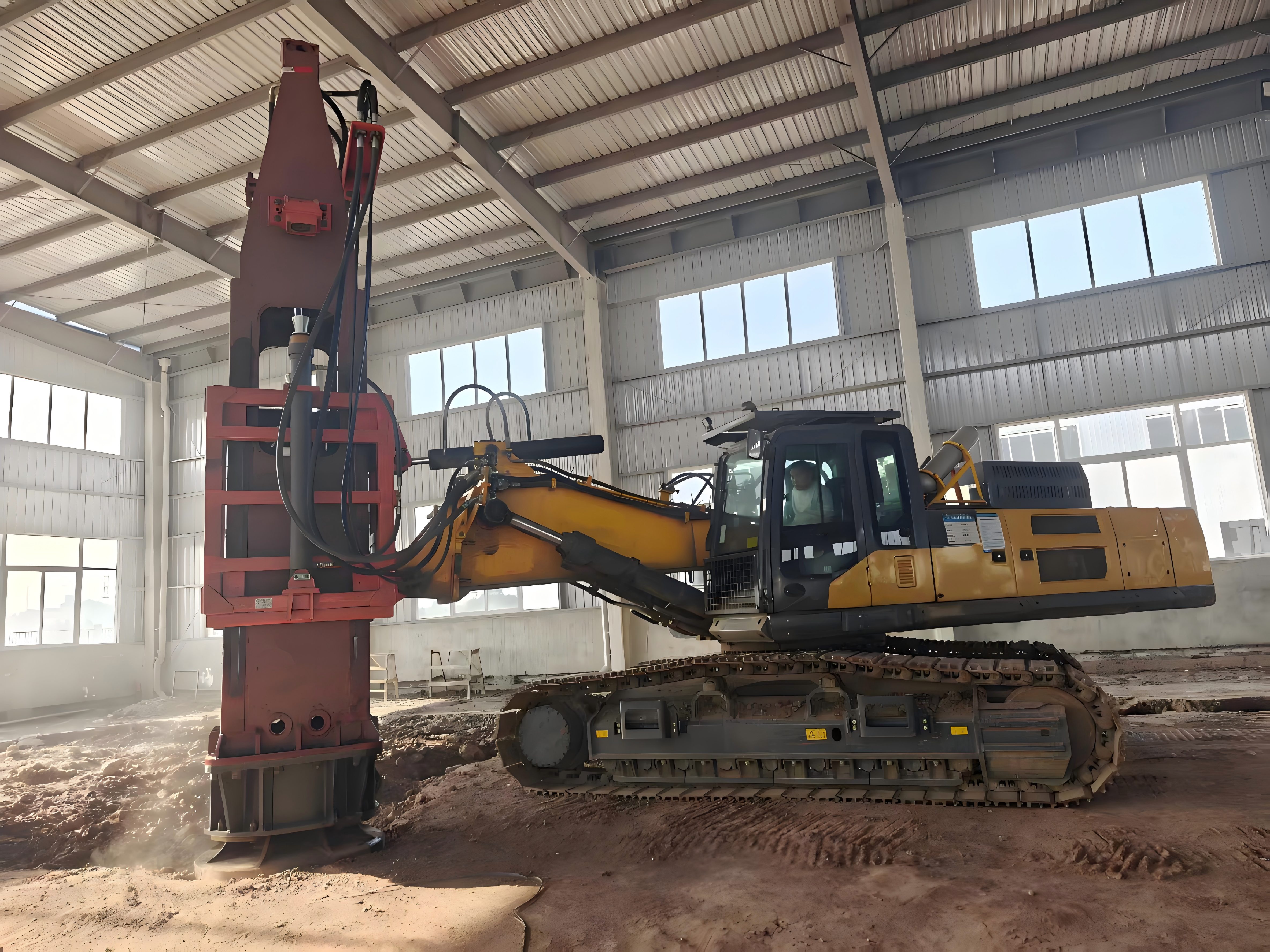 HC240 Excavator-Mounted Rapid Impact Compaction (RIC) Machine with a 16-Ton Hammer for Industrial Foundation Construction HC240 Excavator-Mounted Rapid Impact Compaction (RIC) Machine with a 16-Ton Hammer for Industrial Foundation Construction